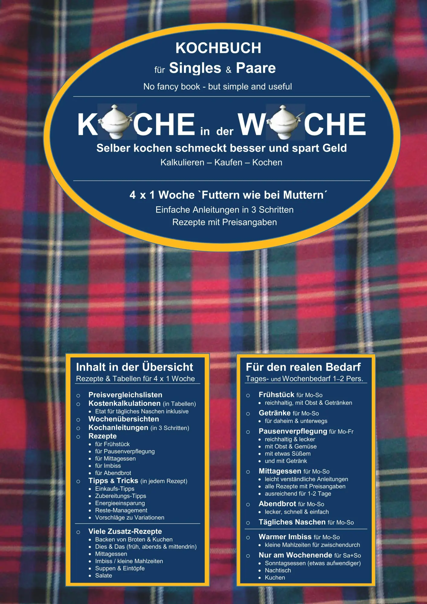 Cover: 9783748173588 | Koche in der Woche - Kochbuch für Singles und Paare | Marend Wittbrodt