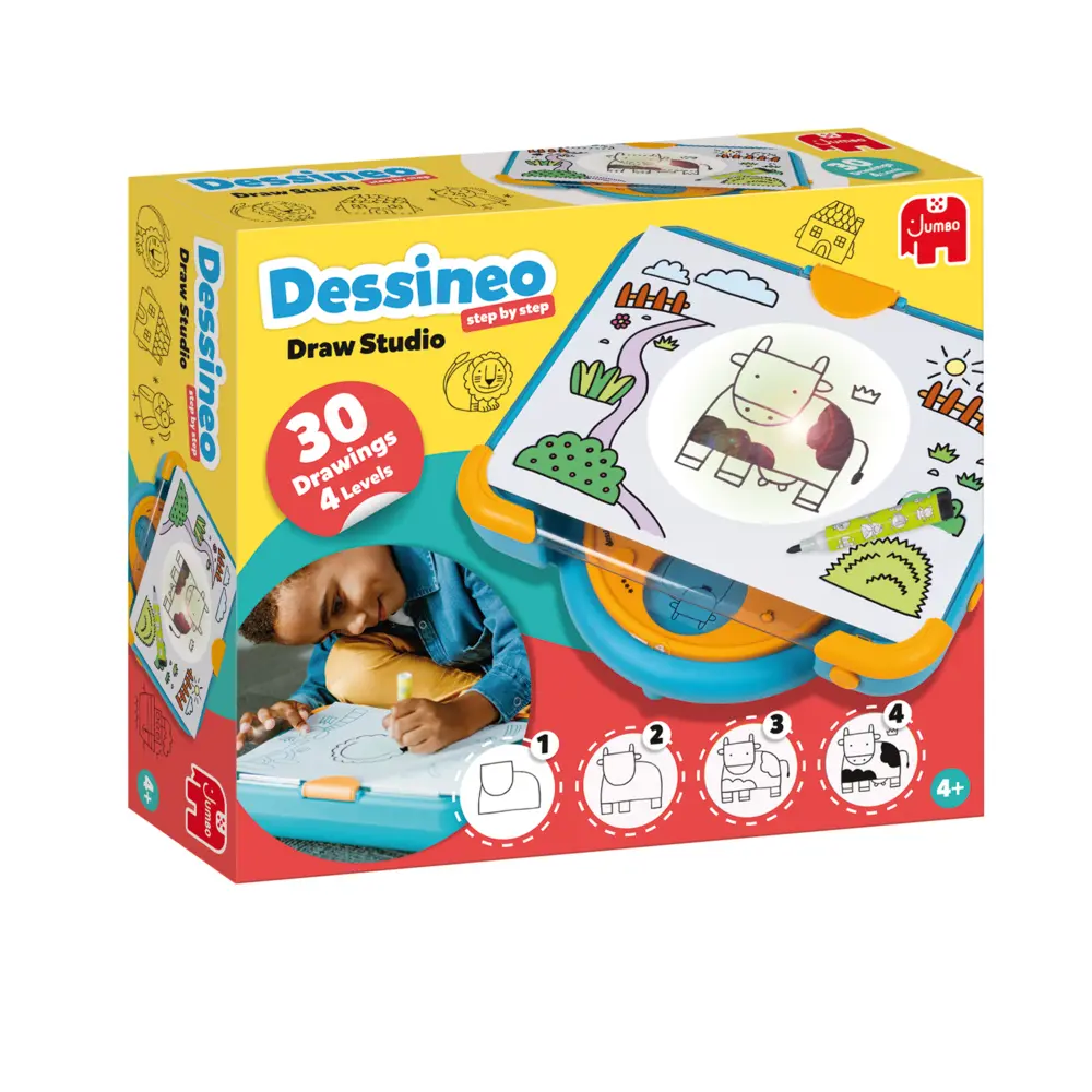 Bild: 8710126003688 | Dessineo - Zeichenstudio | Spiel | Deutsch | 2024 | Jumbo Spiele GmbH