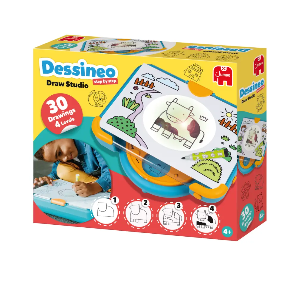 Bild: 8710126003688 | Dessineo - Zeichenstudio | Spiel | Deutsch | 2024 | Jumbo Spiele GmbH