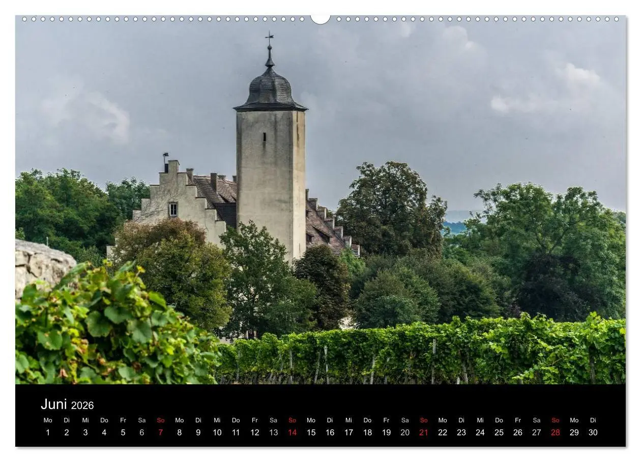 Bild: 9783516023688 | Sommerach - Perle der Mainschleife (Wandkalender 2026 DIN A2 quer),...
