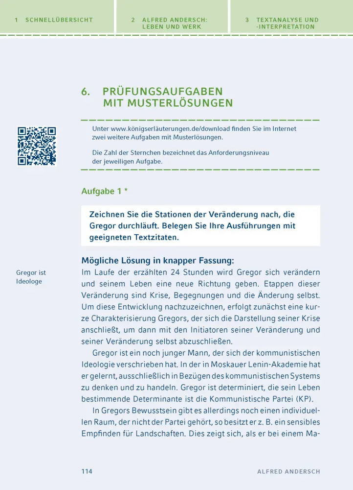 Bild: 9783129303788 | Sansibar oder der letzte Grund von Alfred Andersch | Alfred Andersch