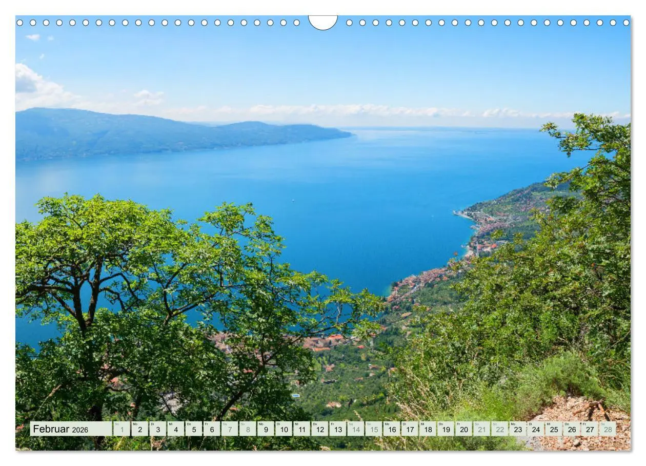 Bild: 9783457853788 | Gardasee - Perle Italiens (Wandkalender 2026 DIN A3 quer), CALVENDO...
