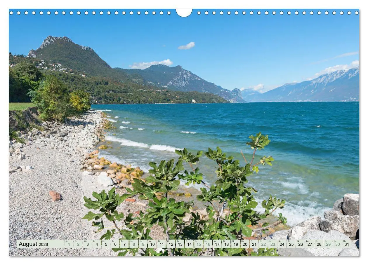 Bild: 9783457853788 | Gardasee - Perle Italiens (Wandkalender 2026 DIN A3 quer), CALVENDO...