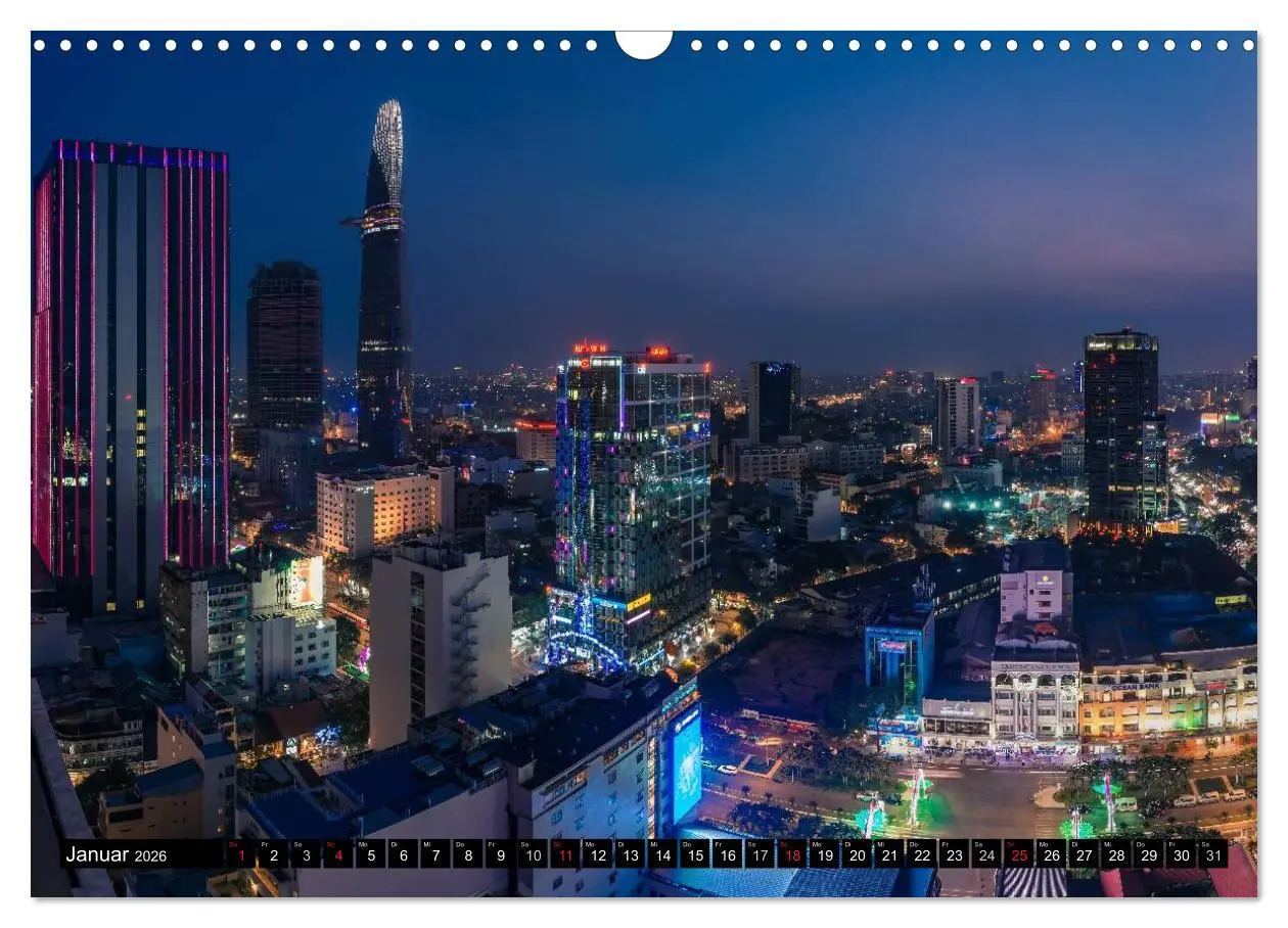 Bild: 9783516013788 | VIETNAM - Von Saigon nach Hanoi (Wandkalender 2026 DIN A3 quer),...