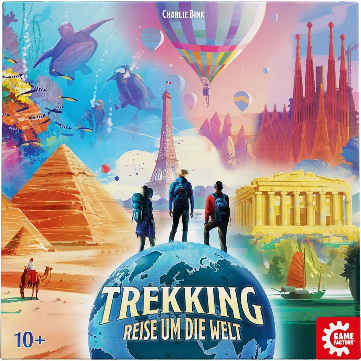 Bild: 7640142763888 | Trekking - Reise um die Welt | Herausgegeben von GAME FACTORY | Spiel