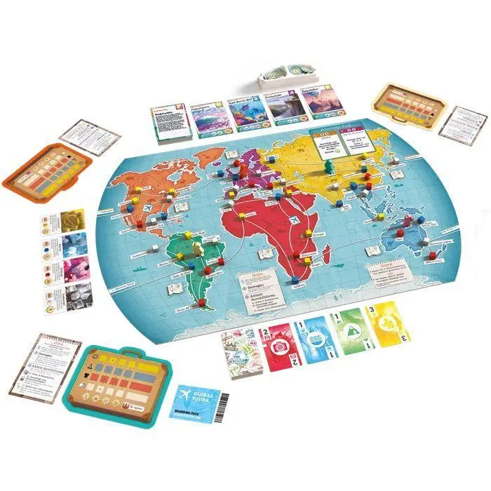 Bild: 7640142763888 | Trekking - Reise um die Welt | Herausgegeben von GAME FACTORY | Spiel
