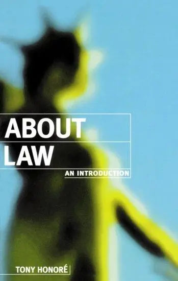 Cover: 9780198763888 | About Law: An Introduction | Tony Honoré | Taschenbuch | Englisch