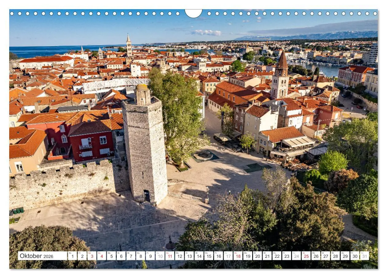 Bild: 9783457393888 | Kroatien - Zadar (Wandkalender 2026 DIN A3 quer), CALVENDO...