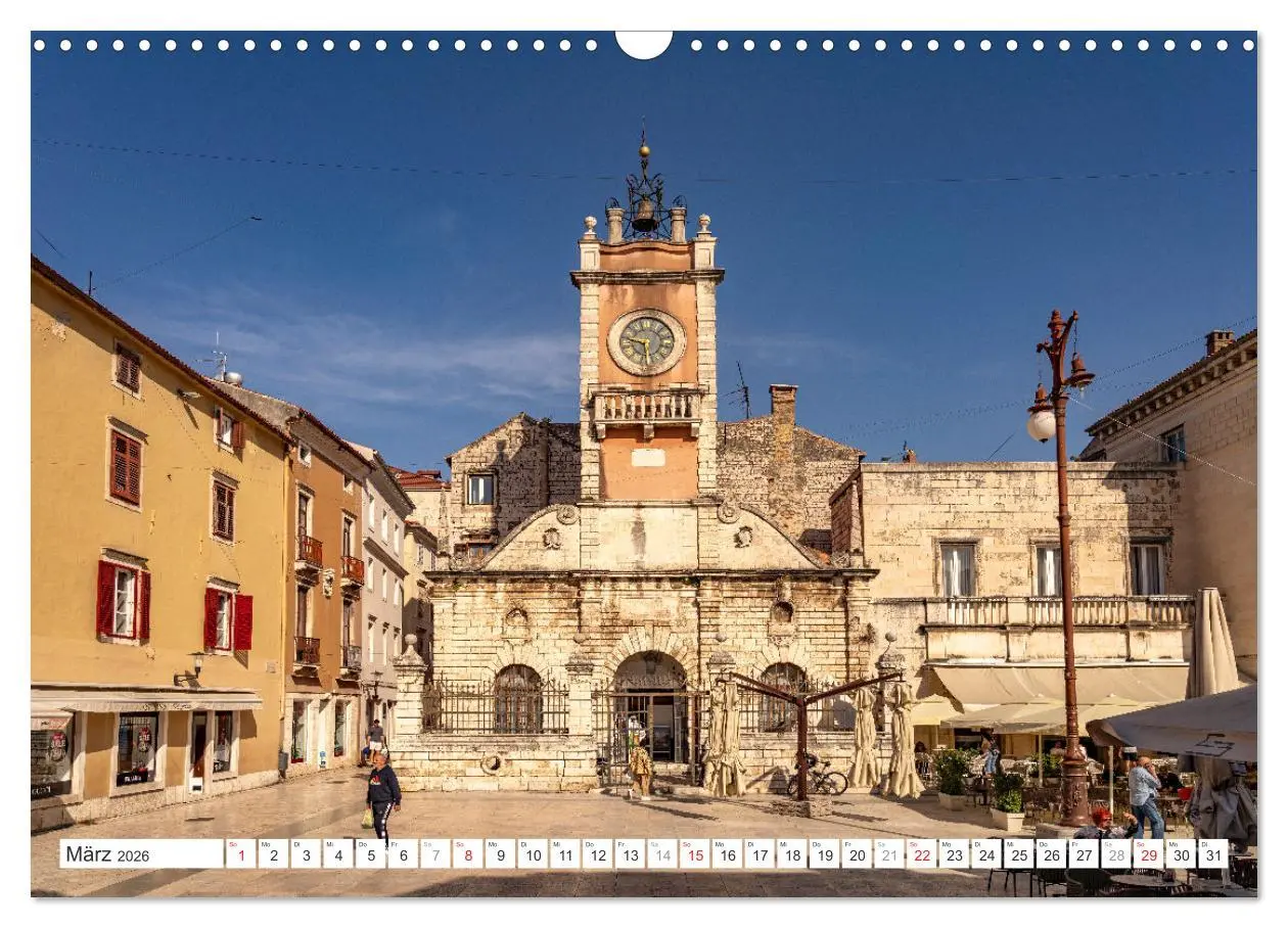 Bild: 9783457393888 | Kroatien - Zadar (Wandkalender 2026 DIN A3 quer), CALVENDO...