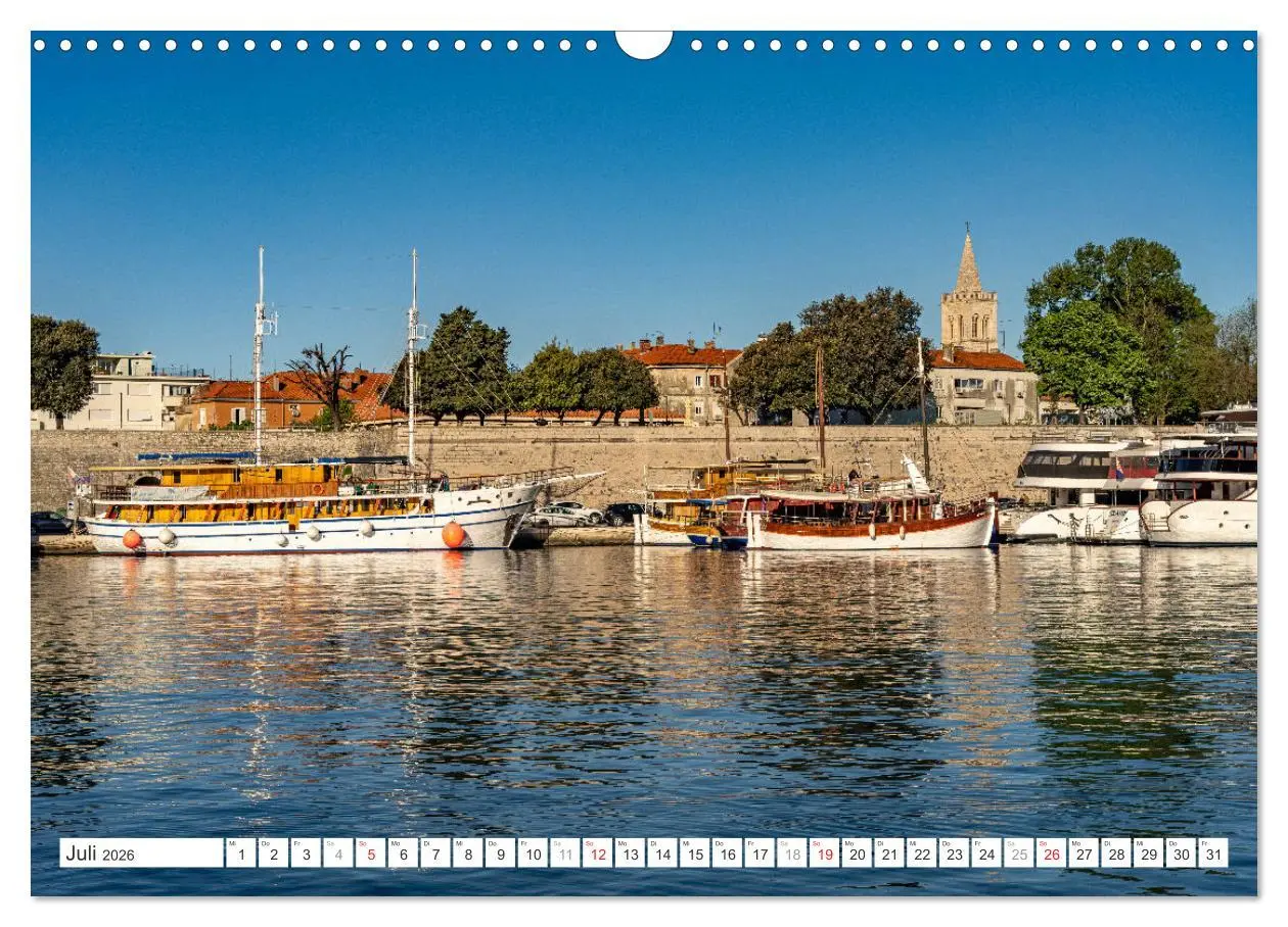Bild: 9783457393888 | Kroatien - Zadar (Wandkalender 2026 DIN A3 quer), CALVENDO...