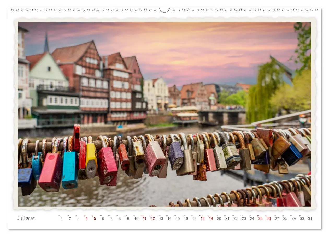 Bild: 9783457463888 | Malerisches Lüneburg (Wandkalender 2026 DIN A2 quer), CALVENDO...
