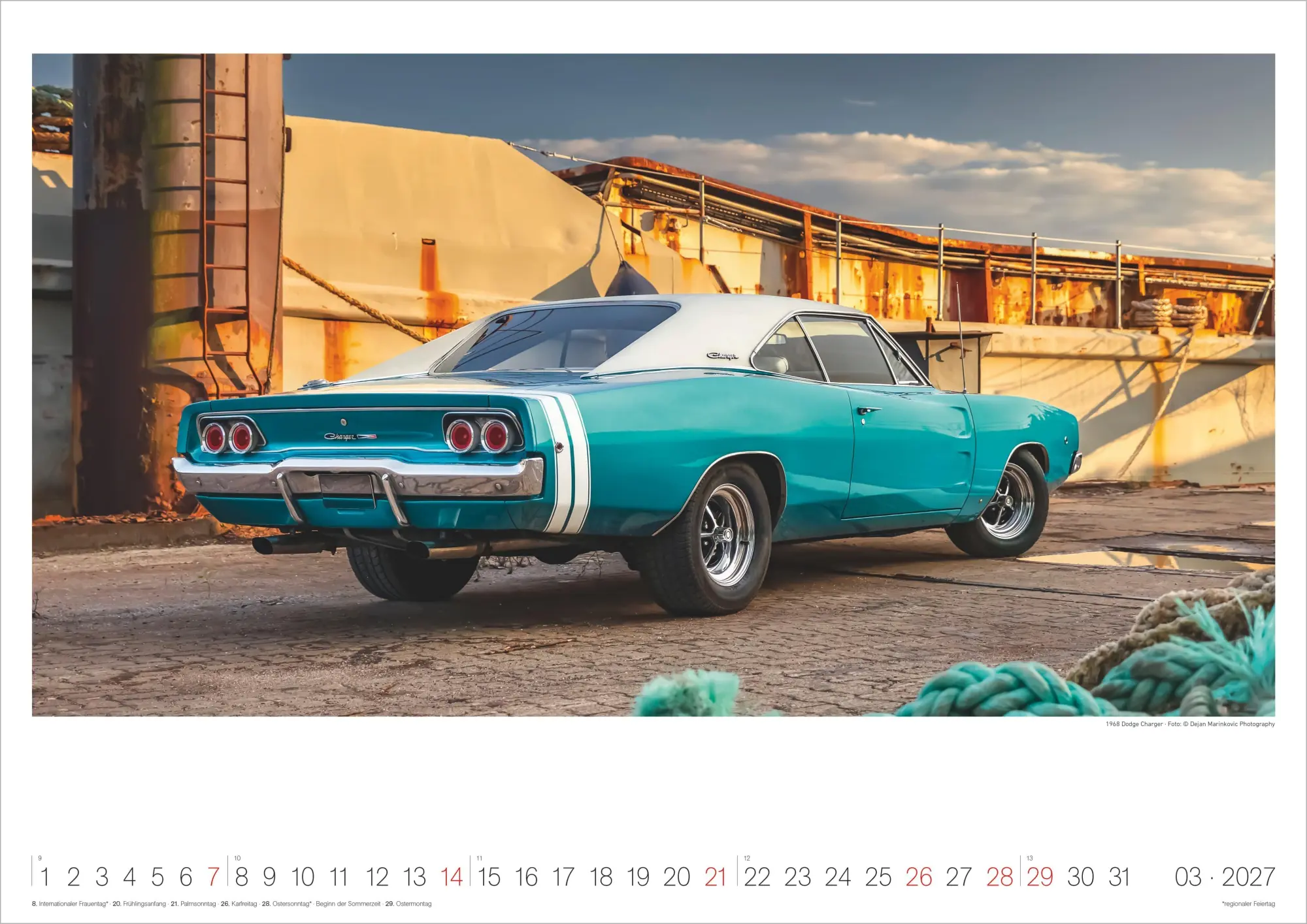 Bild: 4069095013988 | Legendary Classic &amp; Muscle Cars 2027 | Neumann Verlage GmbH &amp; Co KG