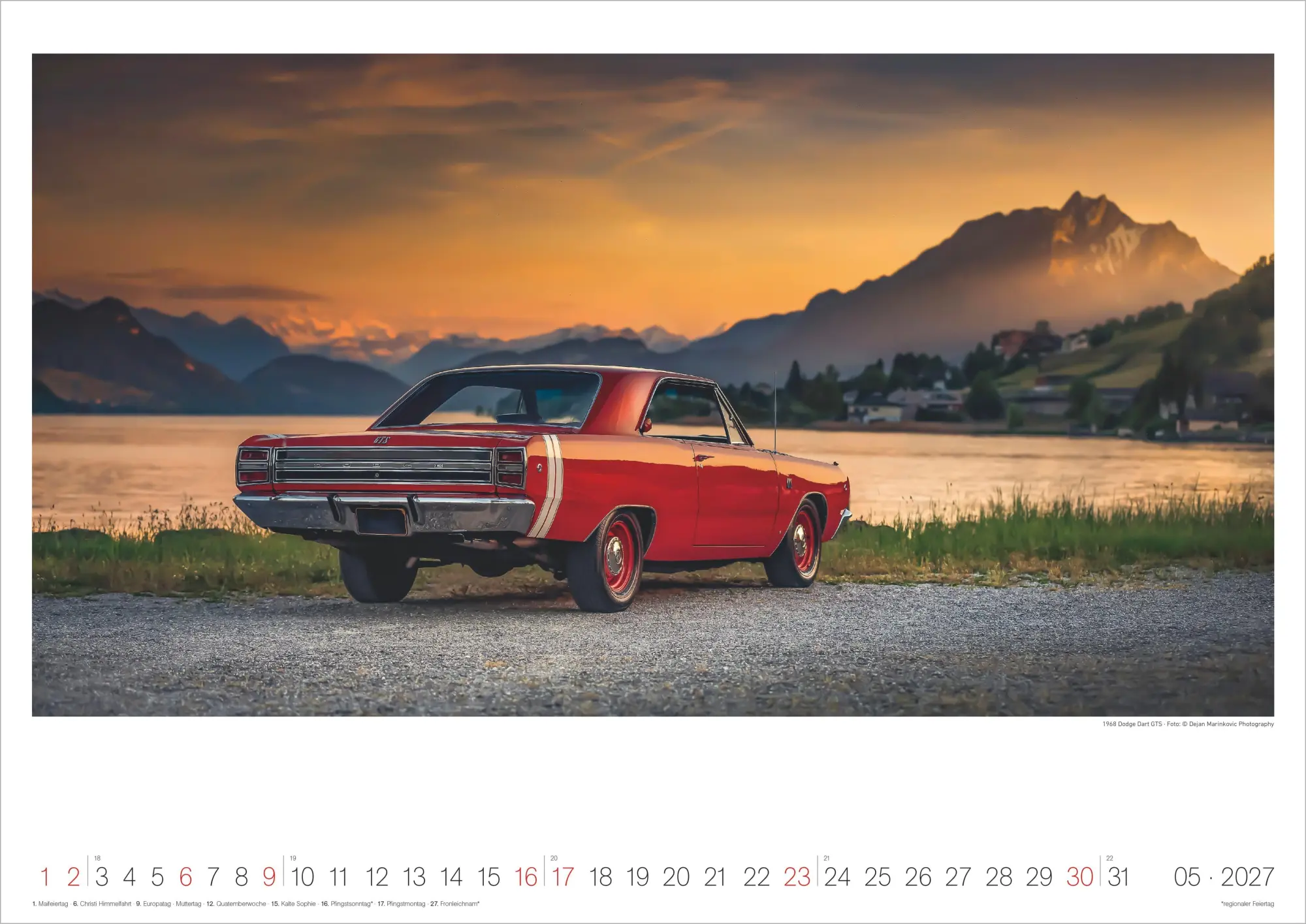 Bild: 4069095013988 | Legendary Classic &amp; Muscle Cars 2027 | Neumann Verlage GmbH &amp; Co KG
