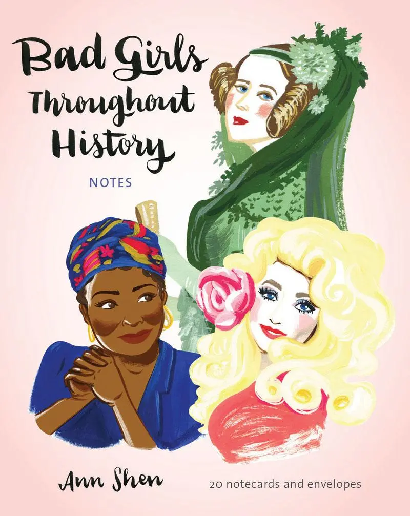 Cover: 9781452153988 | Bad Girls Throughout History Notecards | 20 notecards and envelopes