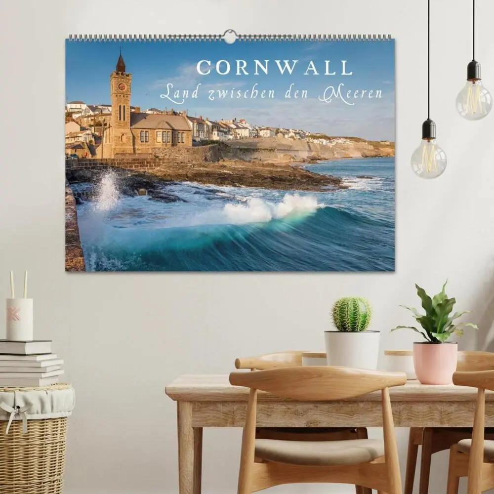 Bild: 9783435673988 | Cornwall - Land zwischen den Meeren (Wandkalender 2025 DIN A2...