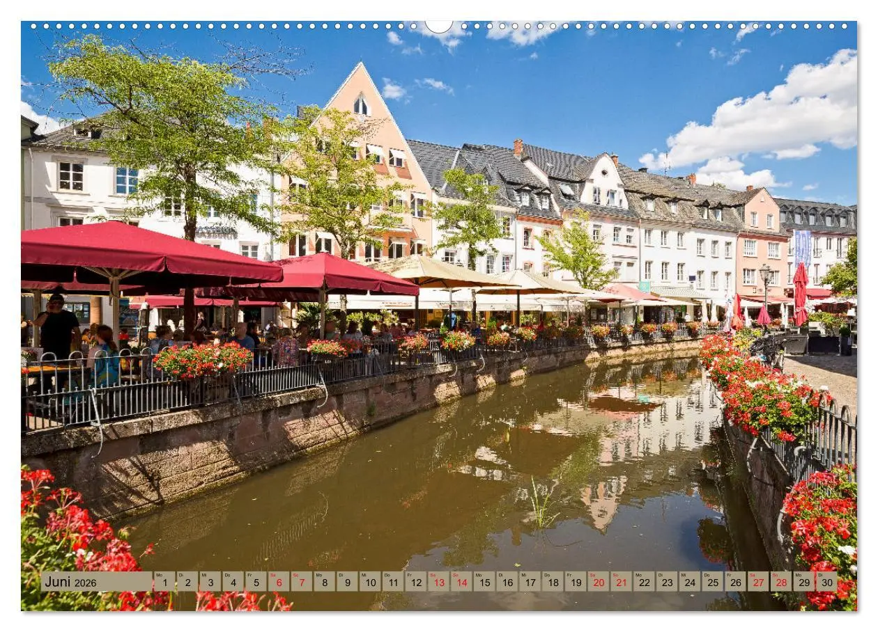 Bild: 9783457453988 | Idyllisches Saarburg (Wandkalender 2026 DIN A2 quer), CALVENDO...