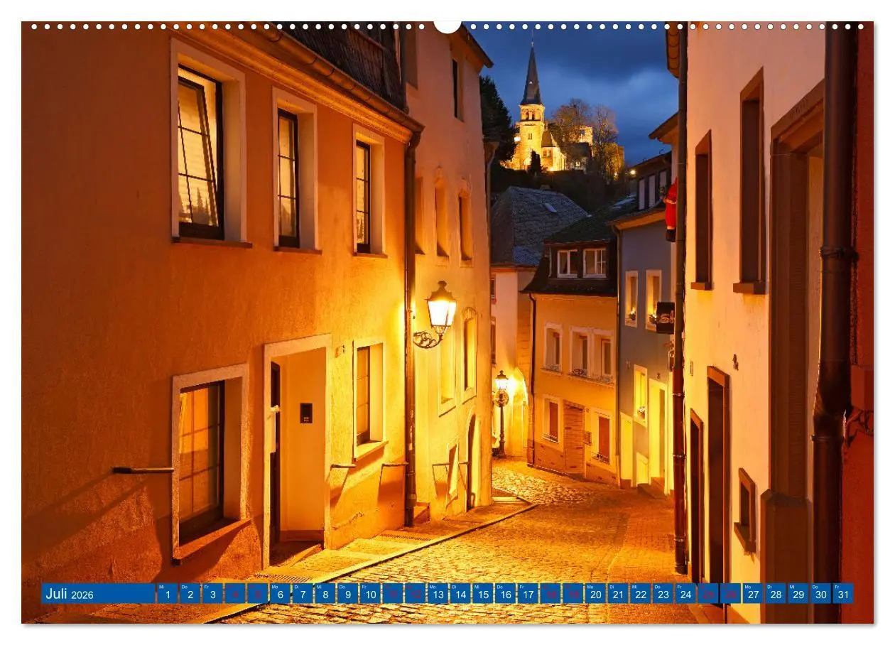 Bild: 9783457453988 | Idyllisches Saarburg (Wandkalender 2026 DIN A2 quer), CALVENDO...