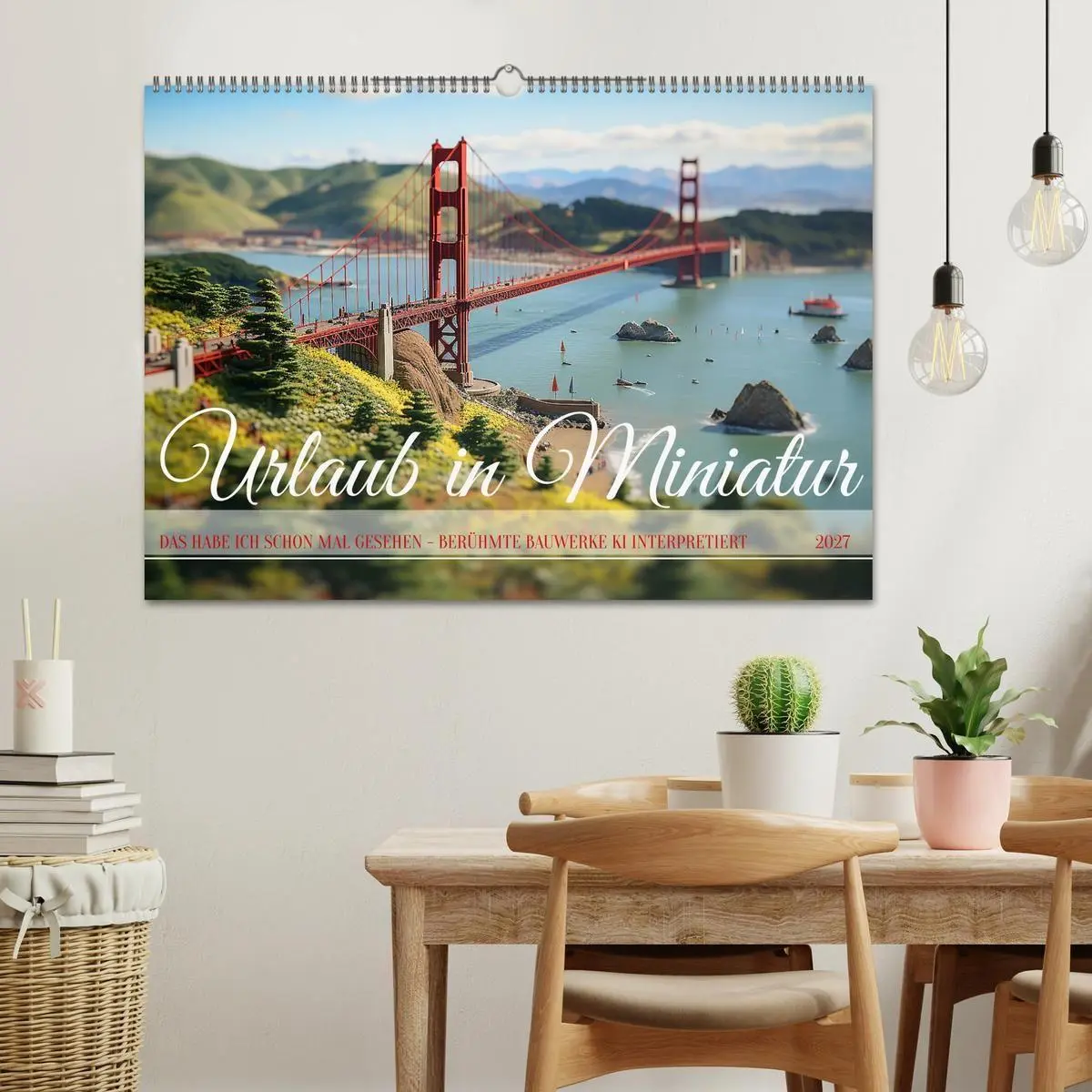 Bild: 9783569253988 | Urlaub in Miniatur (Wandkalender 2027 DIN A2 quer), CALVENDO...
