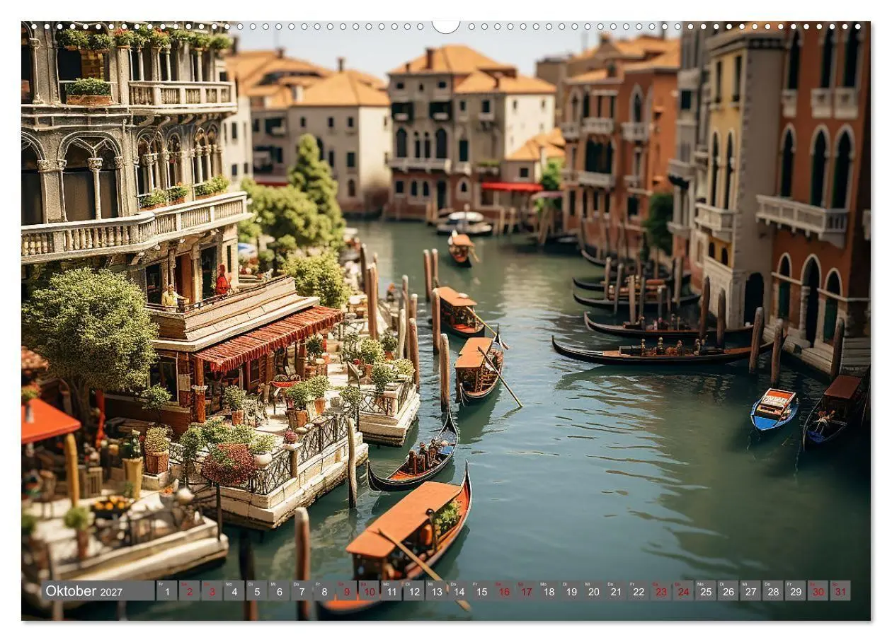 Bild: 9783569253988 | Urlaub in Miniatur (Wandkalender 2027 DIN A2 quer), CALVENDO...