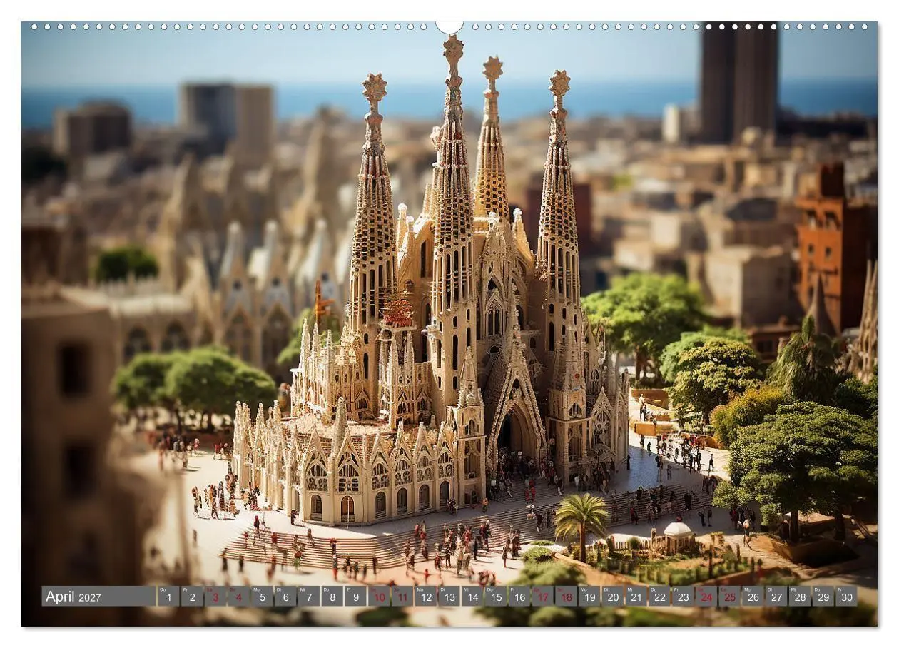 Bild: 9783569253988 | Urlaub in Miniatur (Wandkalender 2027 DIN A2 quer), CALVENDO...