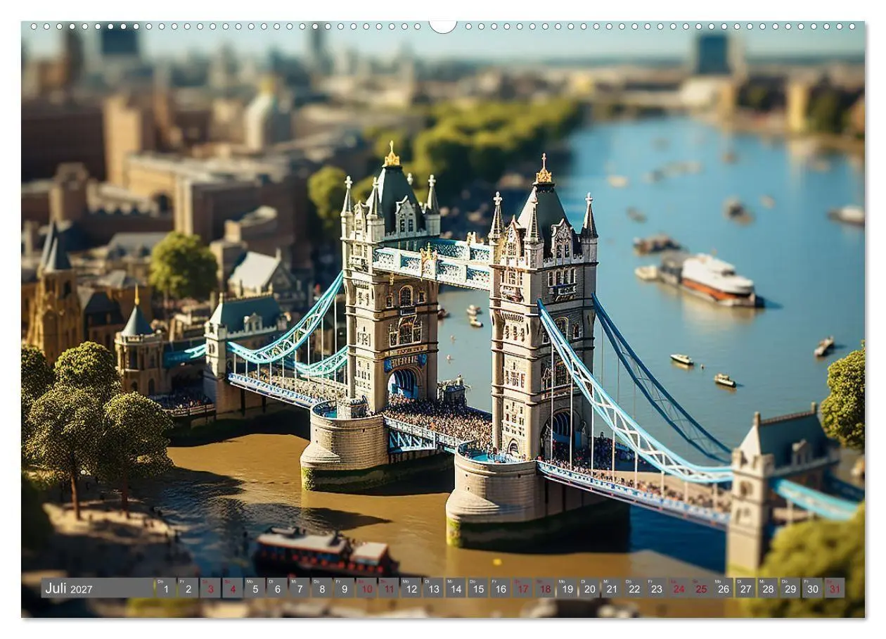 Bild: 9783569253988 | Urlaub in Miniatur (Wandkalender 2027 DIN A2 quer), CALVENDO...