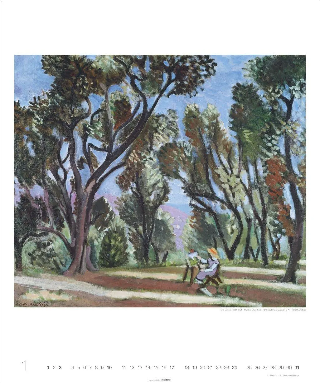 Bild: 9783839903988 | Die schönsten Gärten des Impressionismus Edition Kalender 2027 | Monet
