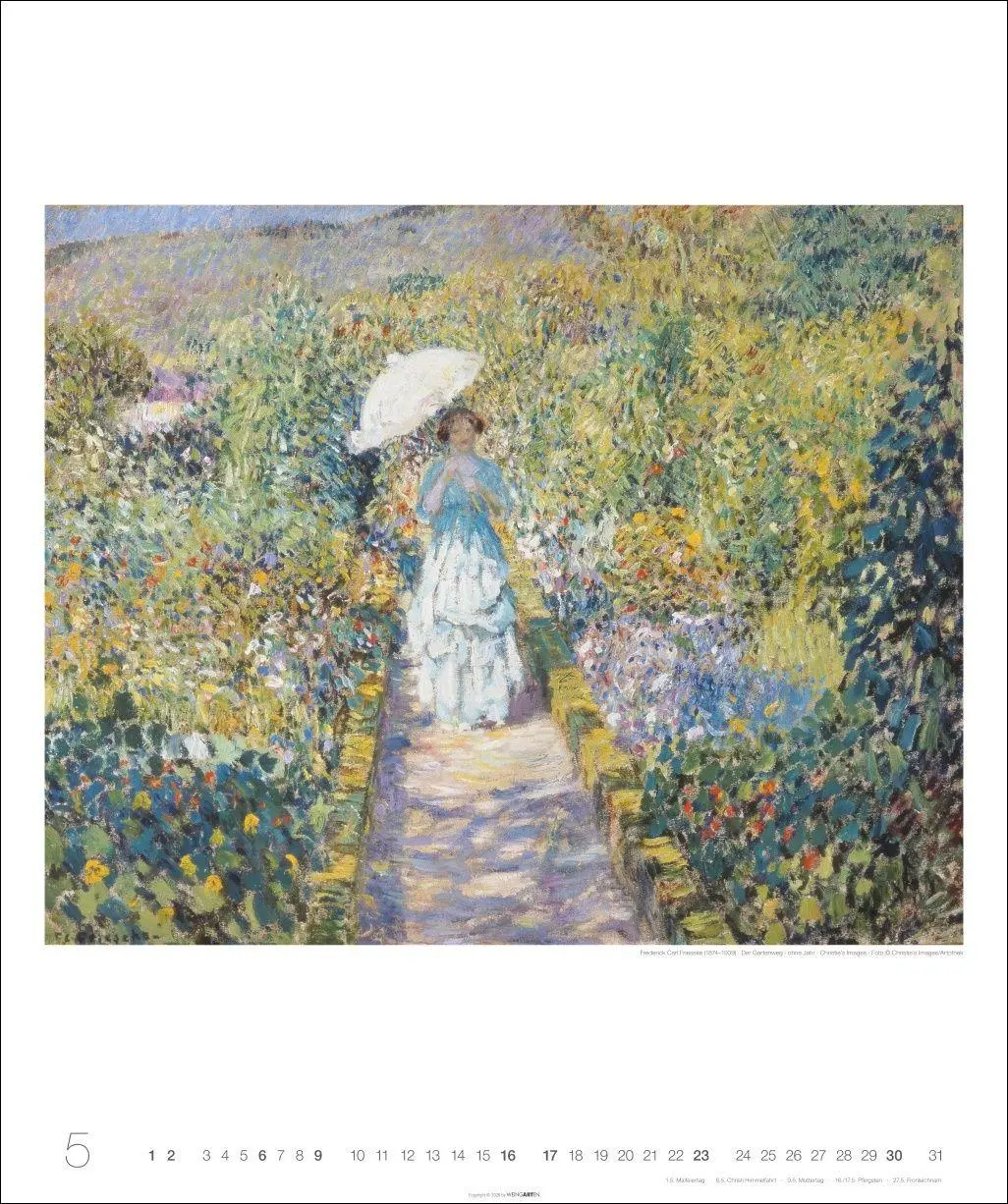 Bild: 9783839903988 | Die schönsten Gärten des Impressionismus Edition Kalender 2027 | Monet