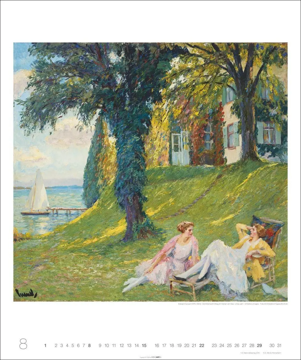 Bild: 9783839903988 | Die schönsten Gärten des Impressionismus Edition Kalender 2027 | Monet
