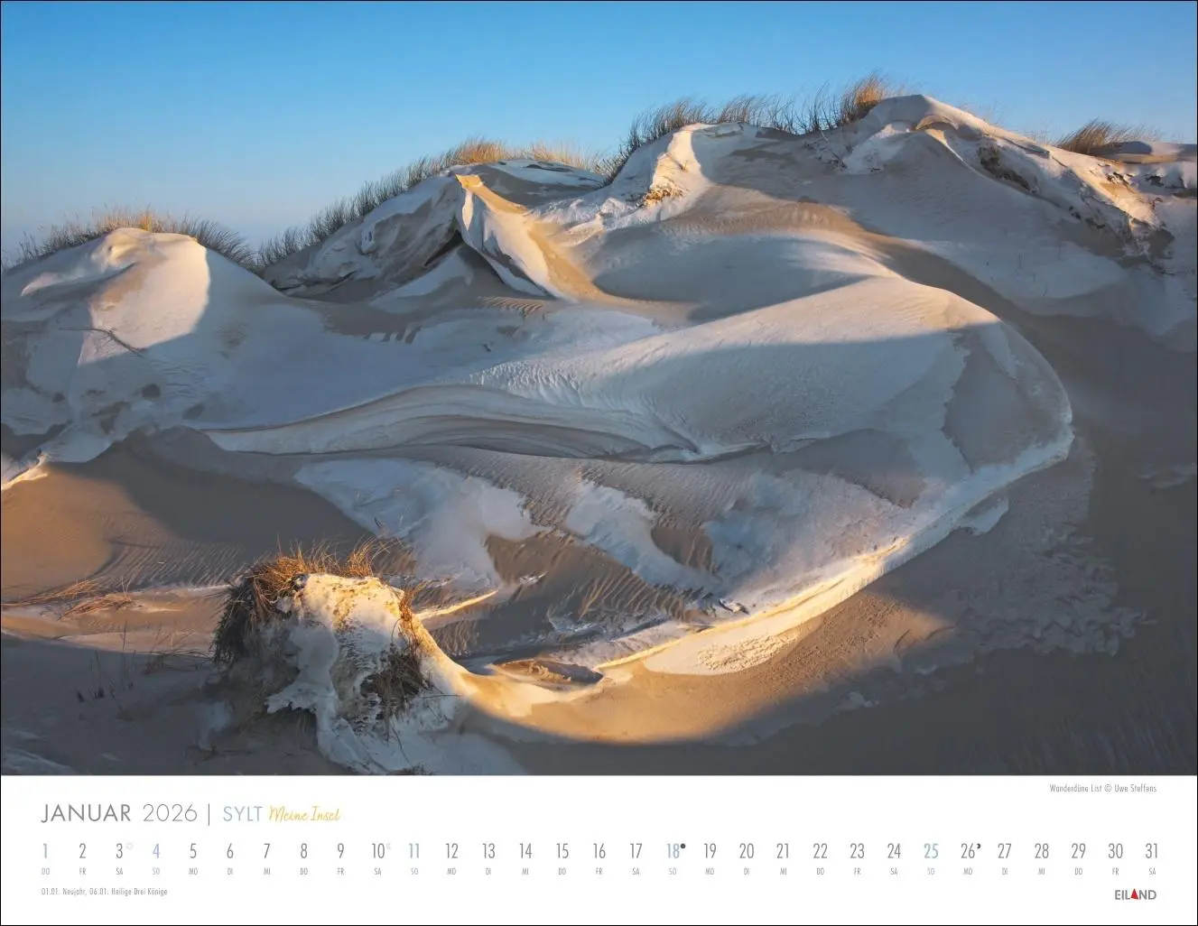 Bild: 9783964023988 | Sylt - Meine Insel Kalender 2026 | Eiland | Kalender | Spiralbindung