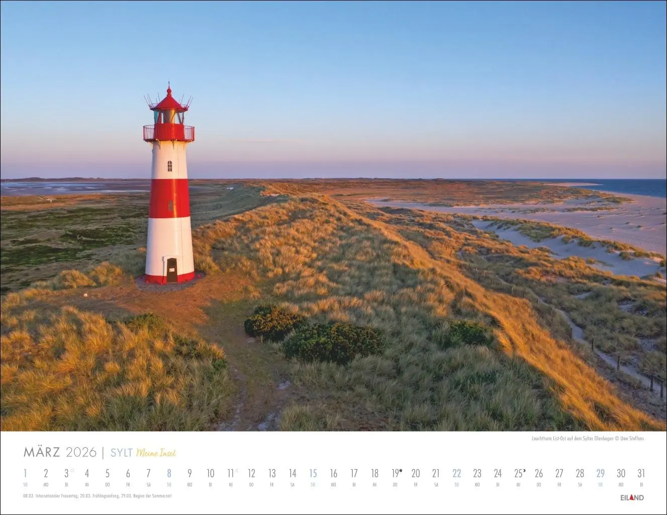 Bild: 9783964023988 | Sylt - Meine Insel Kalender 2026 | Eiland | Kalender | Spiralbindung