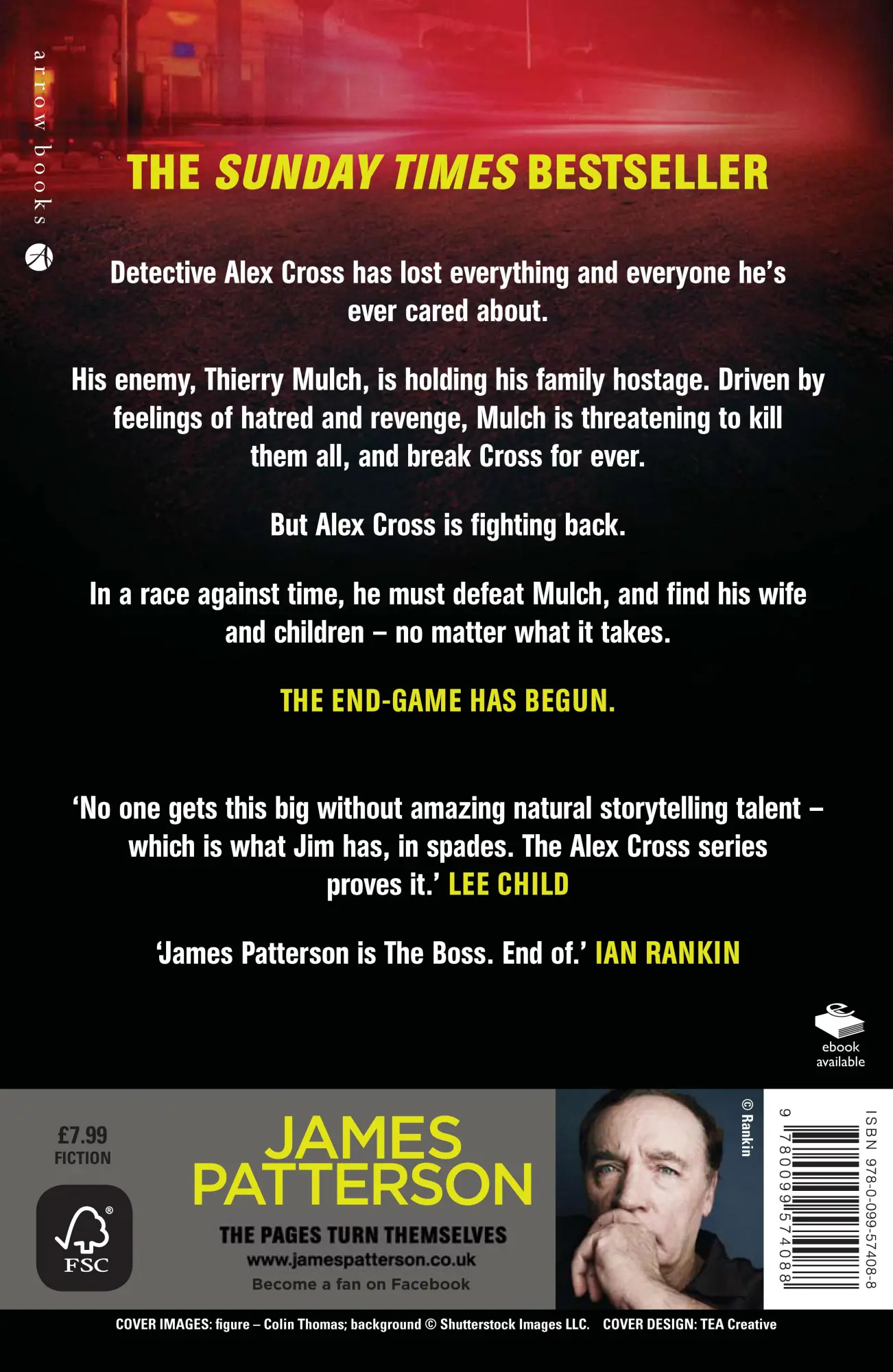Rückseite: 9780099574088 | Hope to Die | (Alex Cross 22) | James Patterson | Taschenbuch | 2015