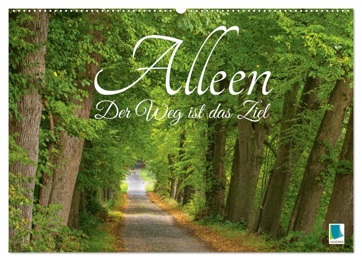 Cover: 9783457274088 | Alleen: Der Weg ist das Ziel (Wandkalender 2026 DIN A2 quer),...
