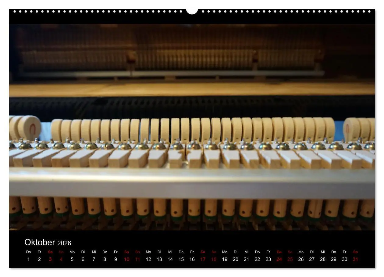 Bild: 9783457414088 | Klavier Momente (hochwertiger Premium Wandkalender 2026 DIN A2...
