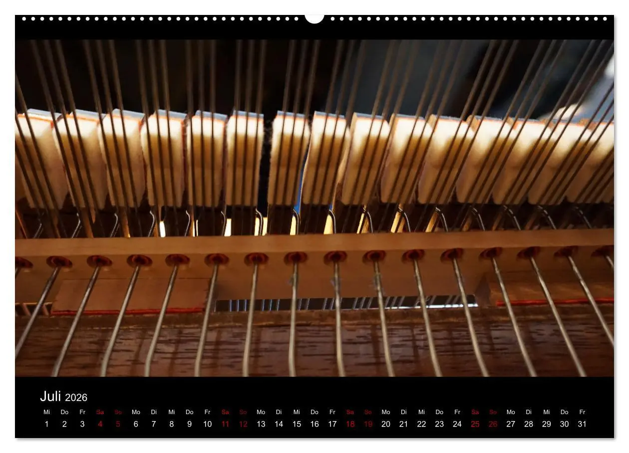 Bild: 9783457414088 | Klavier Momente (hochwertiger Premium Wandkalender 2026 DIN A2...
