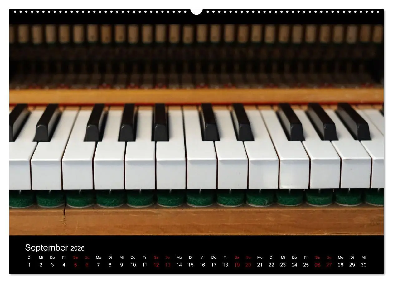 Bild: 9783457414088 | Klavier Momente (hochwertiger Premium Wandkalender 2026 DIN A2...