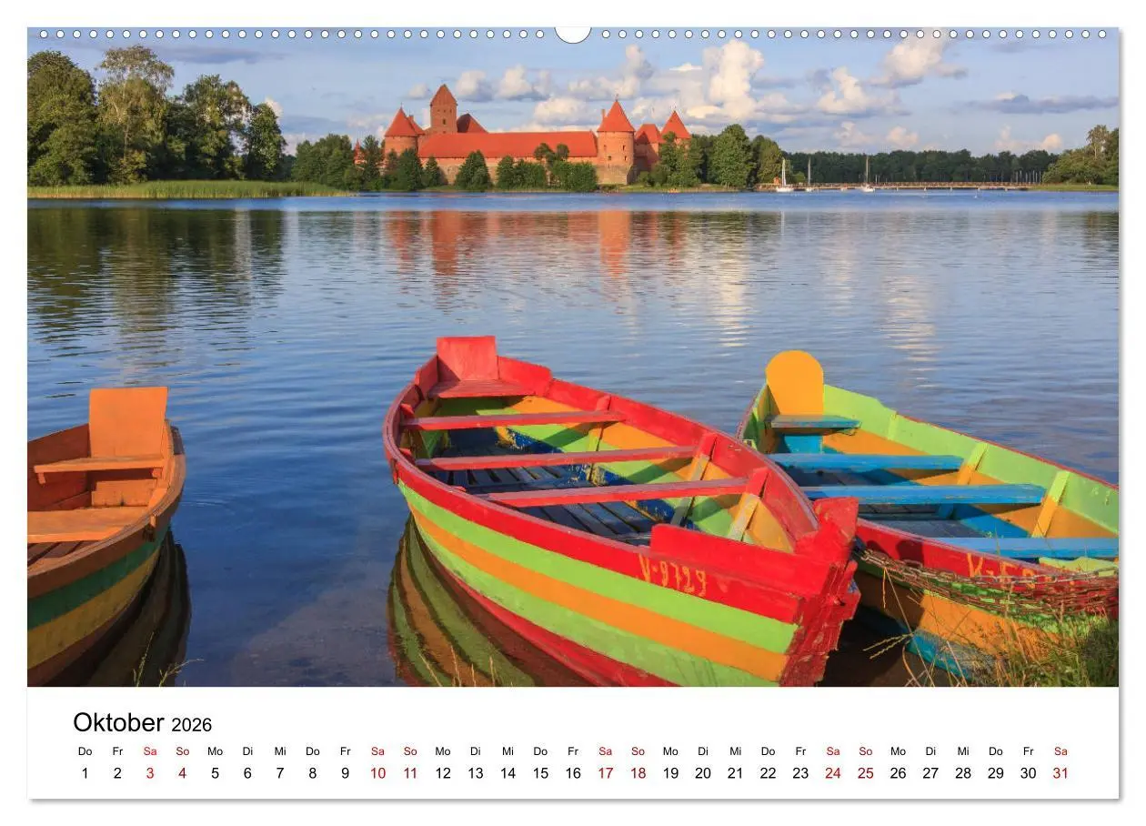 Bild: 9783457894088 | Baltische Länder (Wandkalender 2026 DIN A2 quer), CALVENDO...
