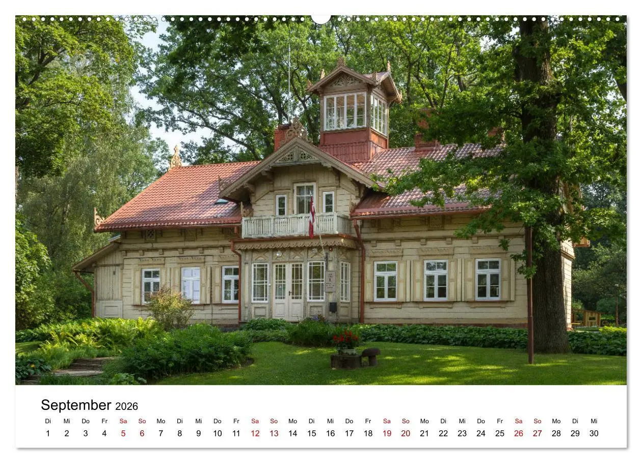 Bild: 9783457894088 | Baltische Länder (Wandkalender 2026 DIN A2 quer), CALVENDO...