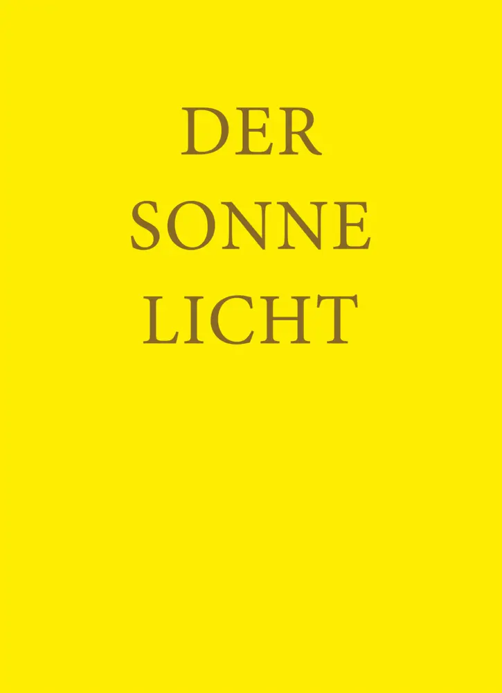 Cover: 9783880694088 | Der Sonne Licht | Lesebuch der freien Waldorfschule | Heydebrand