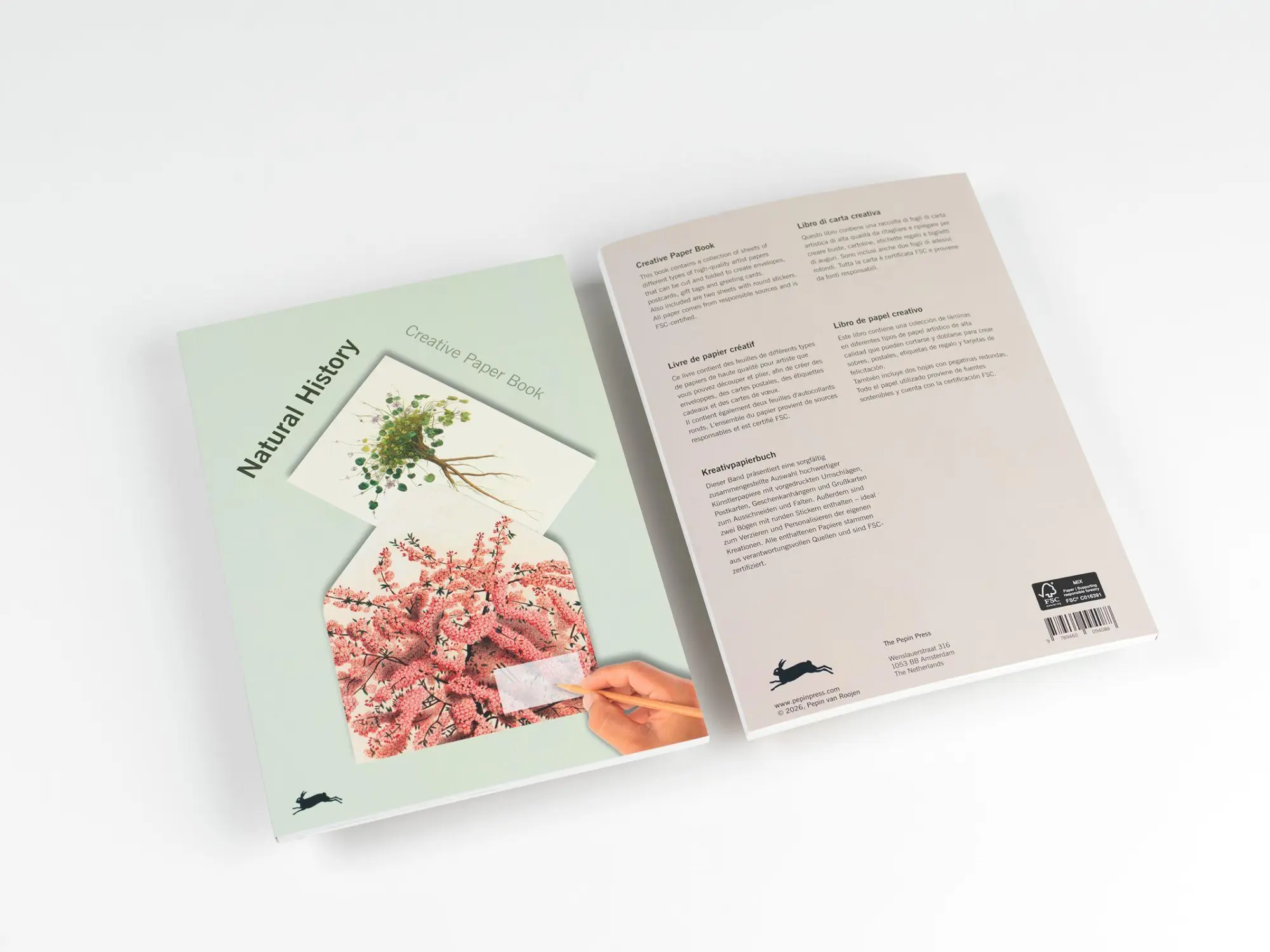 Cover: 9789460094088 | Natural History | Creative Paper Book | Pepin Van Roojen | Taschenbuch