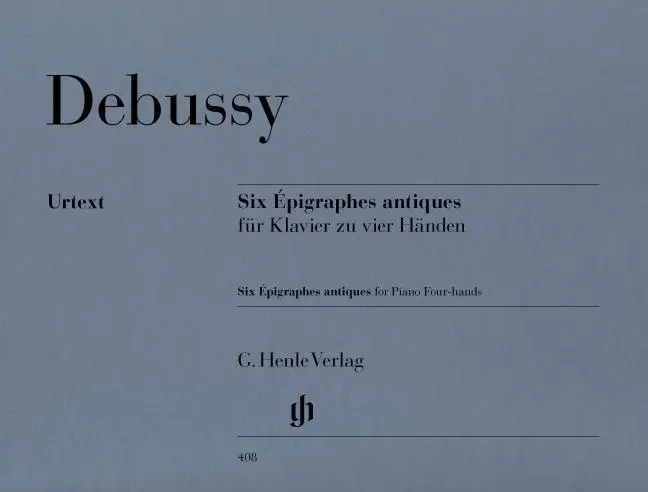 Cover: 9790201804088 | Six Epigraphes Antiques - Piano Duet | Ernst-Günter Heinemann (u. a.)