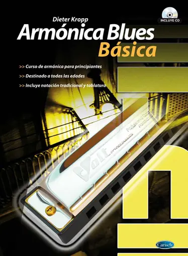 Cover: 9790692024088 | Armonica Blues Basica | Dieter Kropp | Voggenreiter | Buch + CD