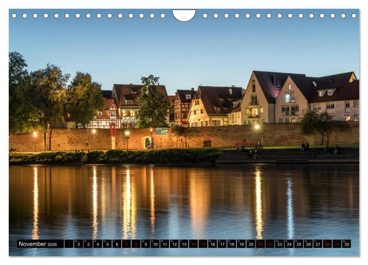 Bild: 9783457884188 | Ulm (Wandkalender 2026 DIN A4 quer), CALVENDO Monatskalender | Deutsch