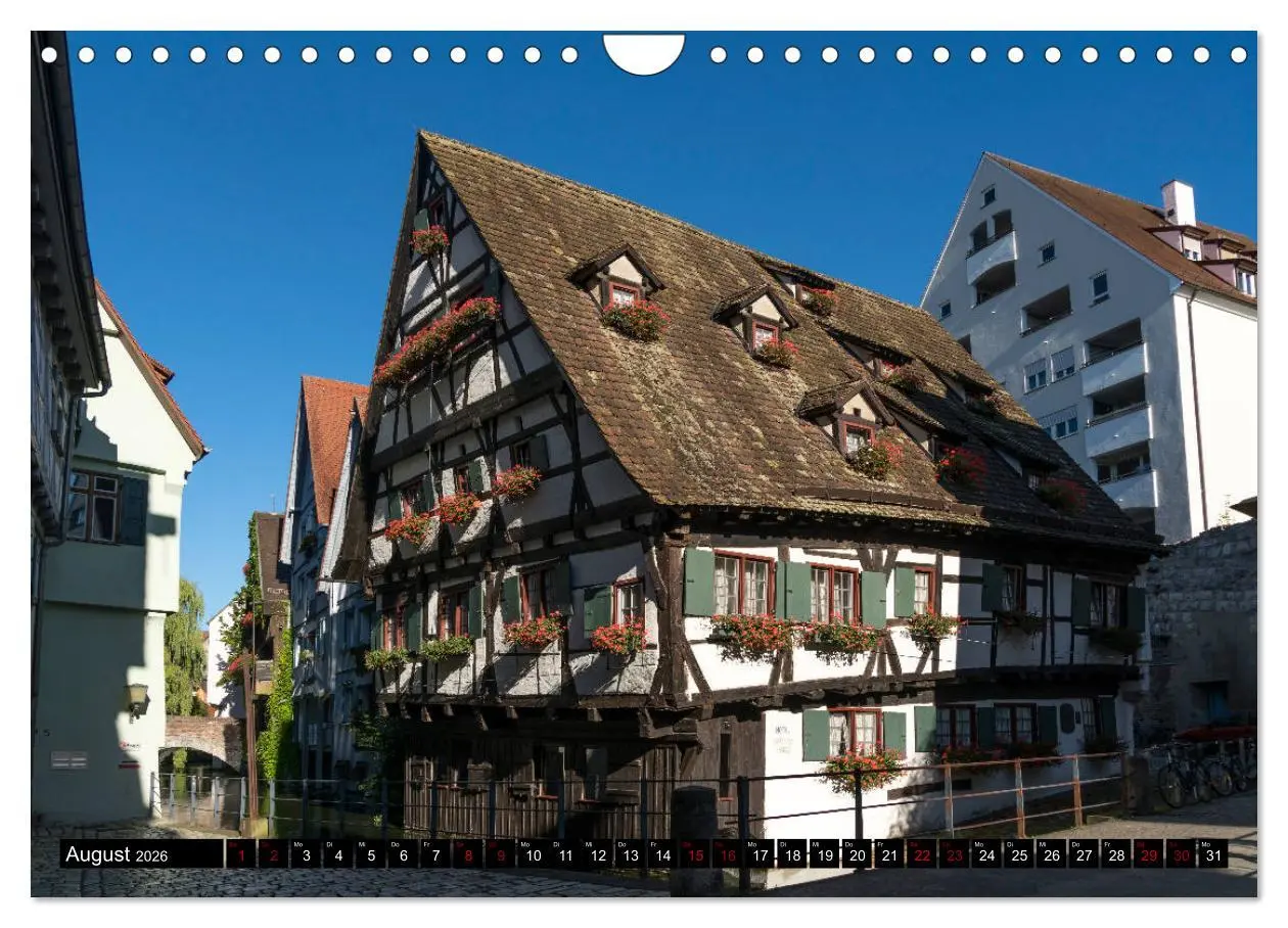 Bild: 9783457884188 | Ulm (Wandkalender 2026 DIN A4 quer), CALVENDO Monatskalender | Deutsch