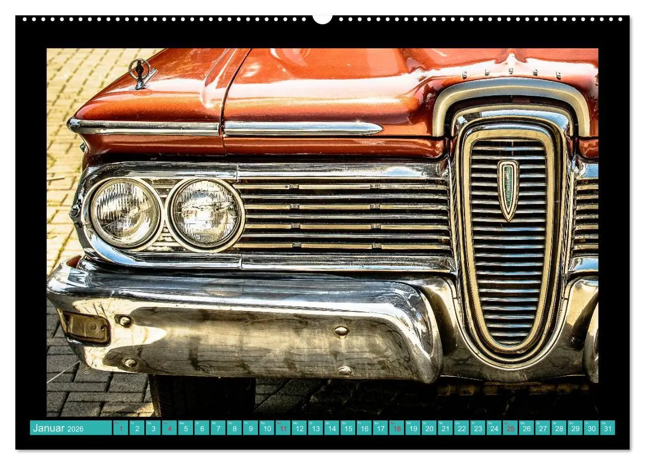 Bild: 9783516044188 | Edsel Schönheiten mit Charme (Wandkalender 2026 DIN A2 quer),...