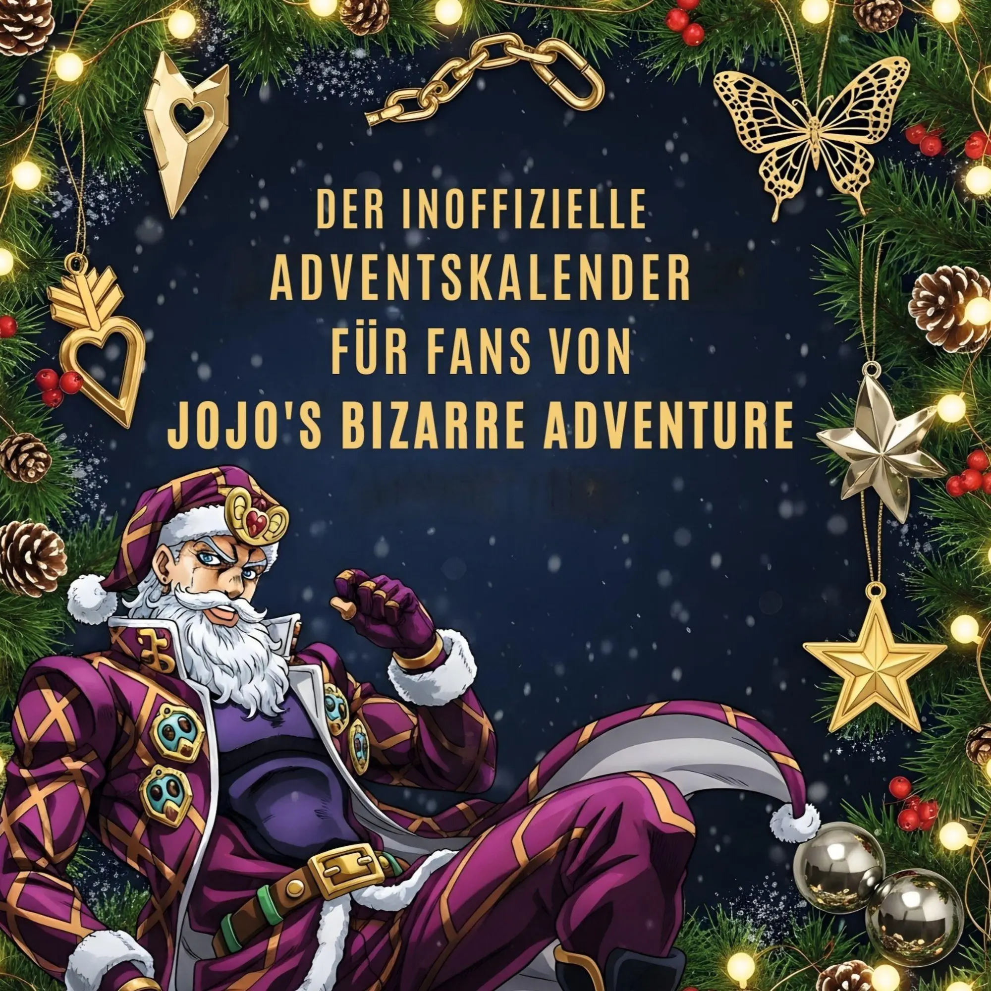 Cover: 9783695314188 | Der inoffizielle Adventskalender für Fans von JoJo's Bizarre Adventure