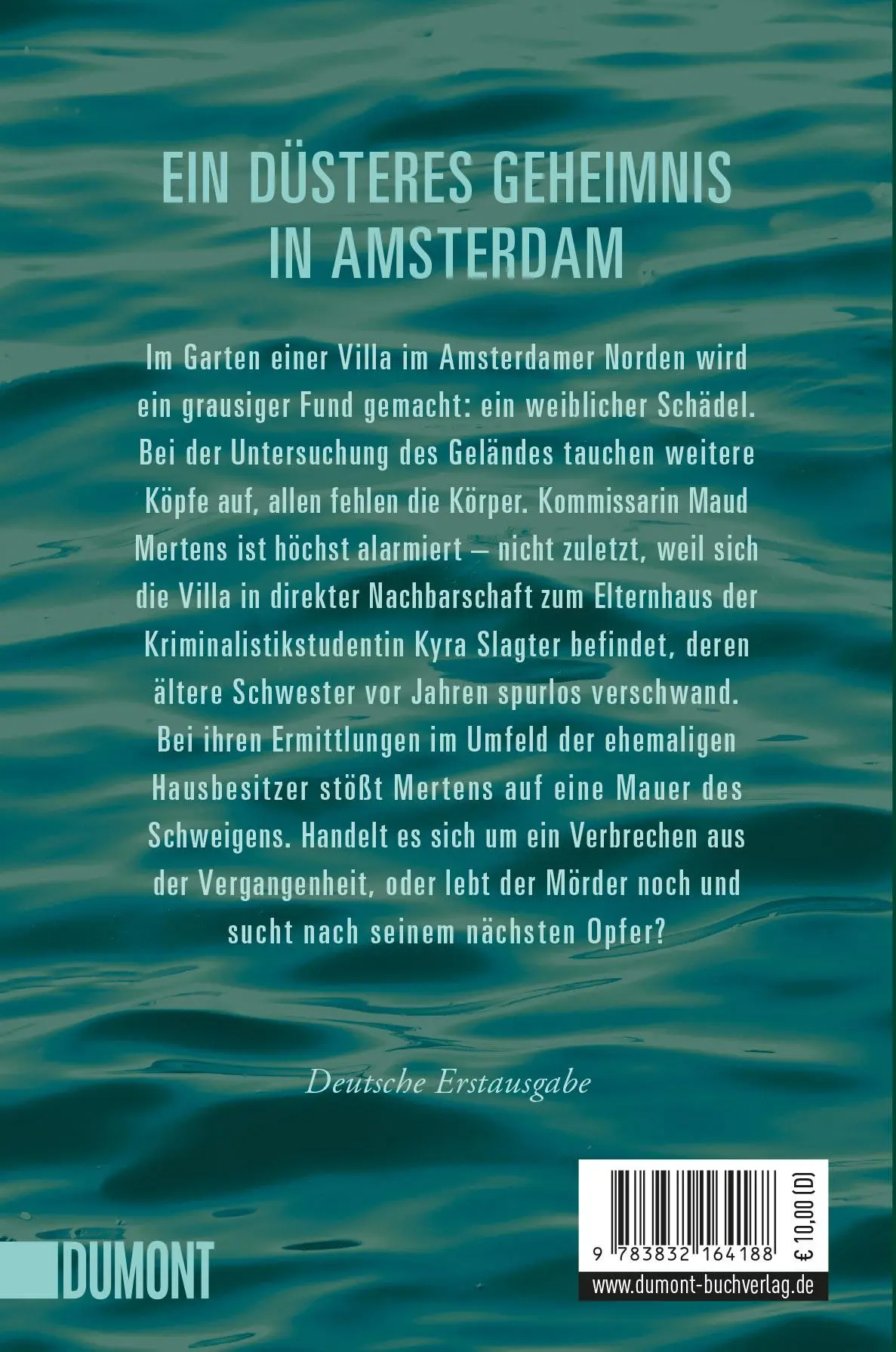 Rückseite: 9783832164188 | Schwarzes Wasser | Die Nordsee-Morde (3) | Isa Maron | Taschenbuch