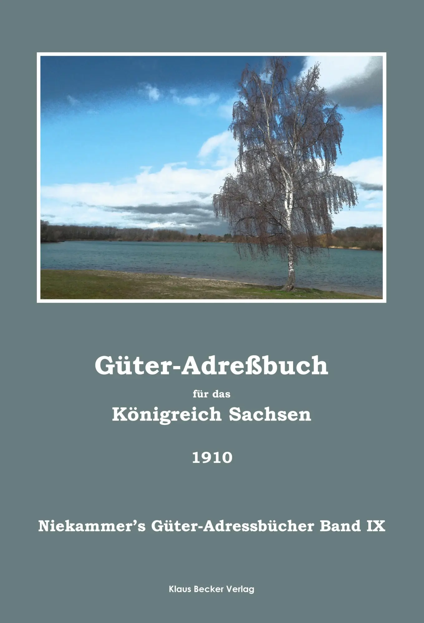 Cover: 9783883724188 | Güter-Adreßbuch für das Königreich Sachsen 1910; Agricultural...