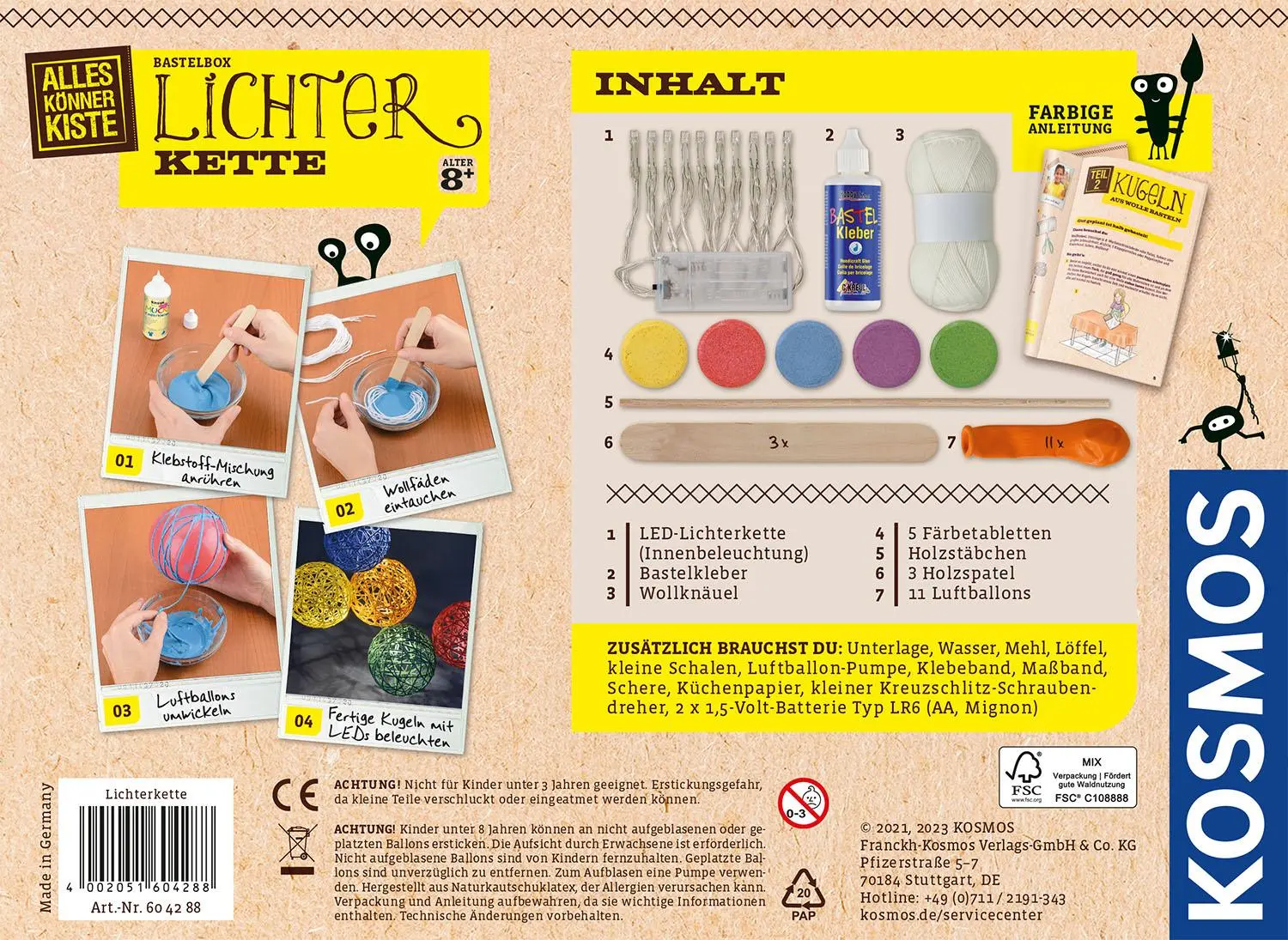 Bild: 4002051604288 | Lichterkette | Alles-Könner-Kiste | Kit (Bastelset) | Deutsch | 2017
