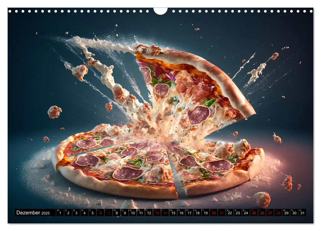 Bild: 9783383904288 | Italienische Gerichte (Wandkalender 2025 DIN A3 quer), CALVENDO...