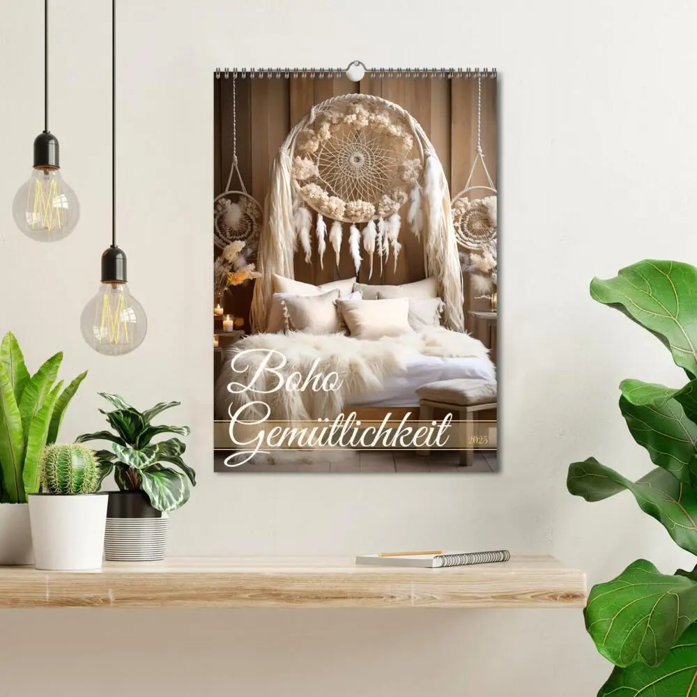 Bild: 9783435854288 | Boho Gemütlichkeit (Wandkalender 2025 DIN A3 hoch), CALVENDO...